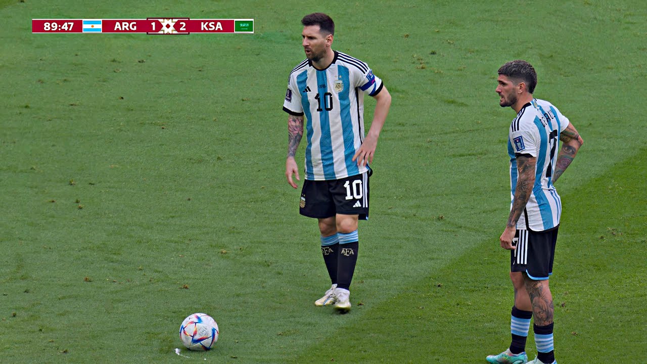 Lionel Messi vs Saudi Arabia | UHD 4K World Cup 2022 - English Commentary
