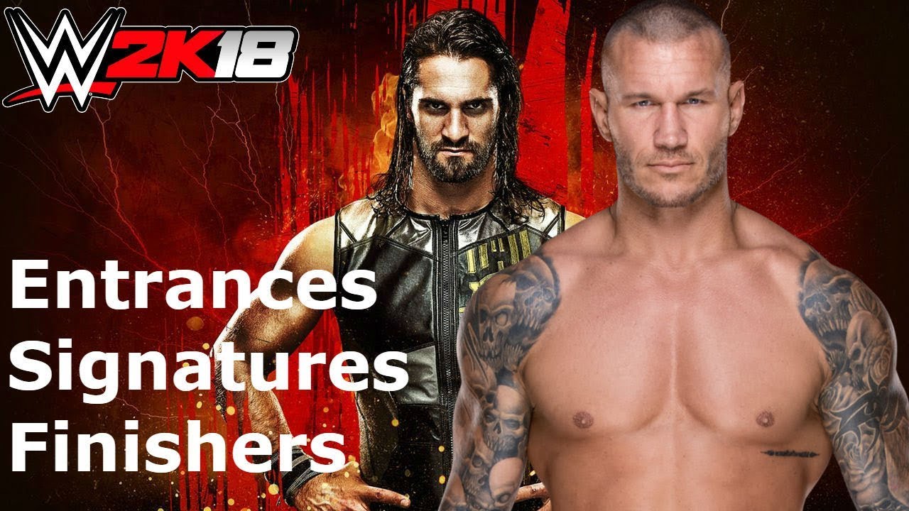 WWE 2K18 Randy Orton: Entrance/Signatures/Finishers
