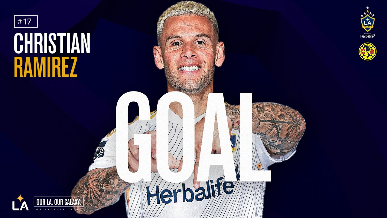GOAL: Christian Ramirez gets one back for LA Galaxy in friendly match vs. Club America