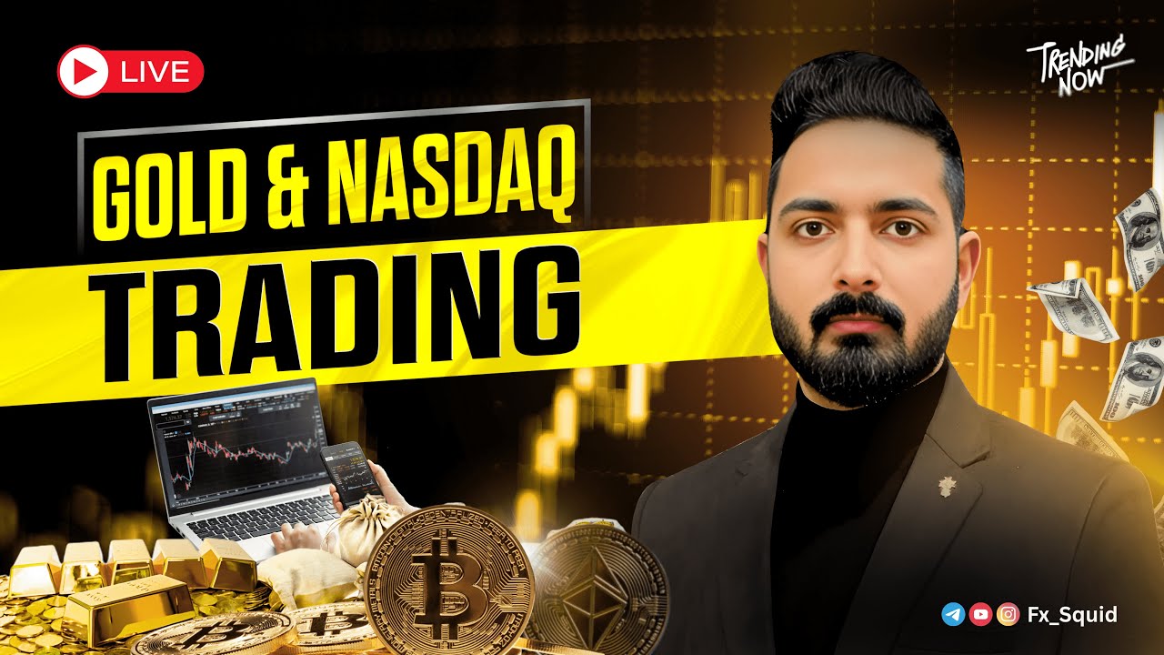 “Live GOLD & NASDAQ Trading | Master the Execution Like a Sniper”| DAY- 119 NY