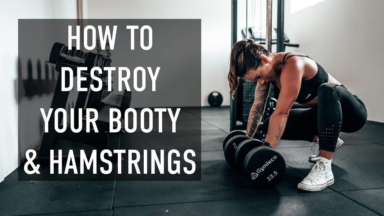 My Glutes & Hammies Were DESTROYED By This Workout!