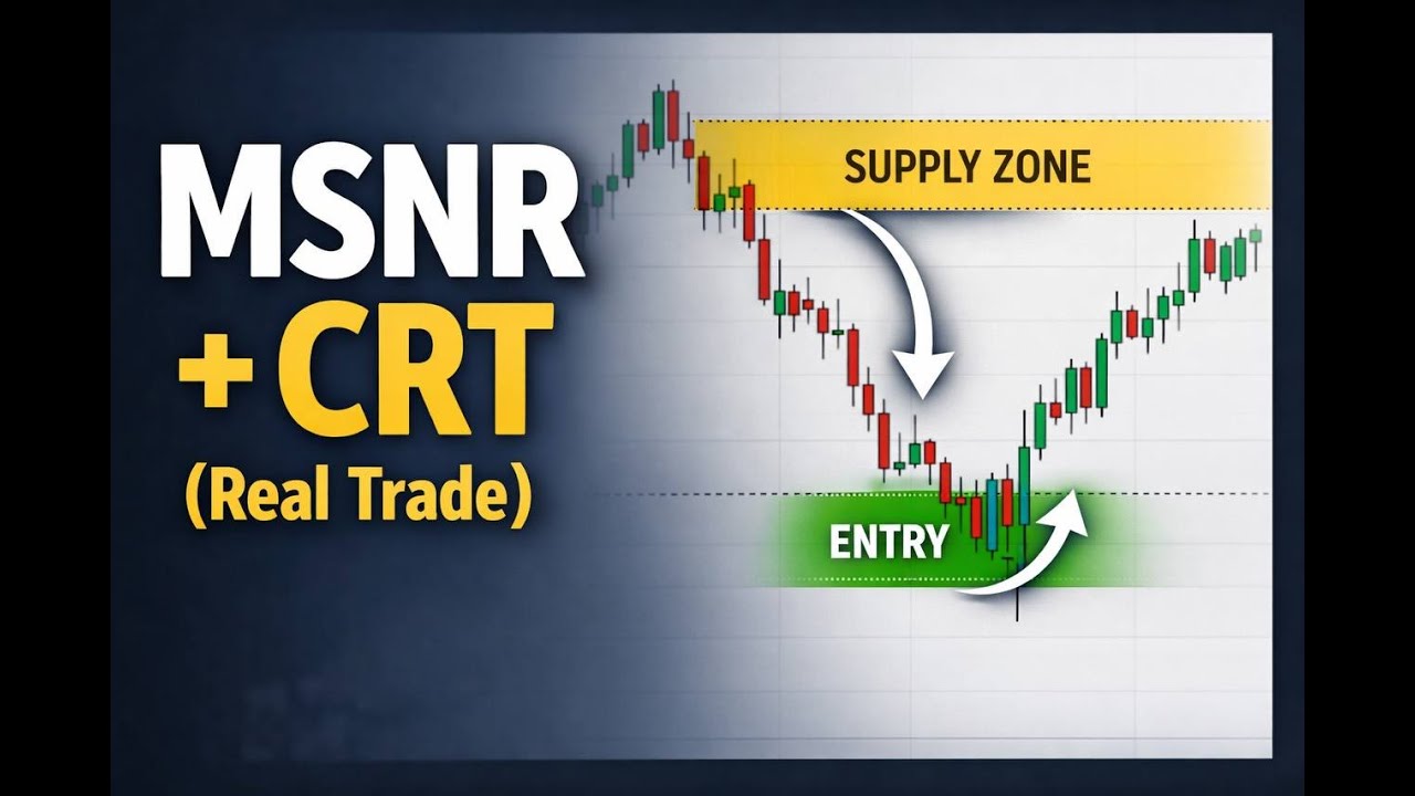 HOW I COMBINE CRT + MSNR FOR TRADE ENTRIES