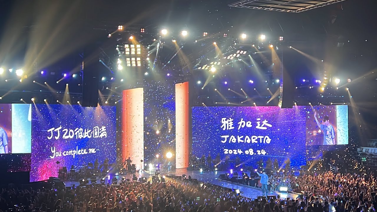 JJ林俊杰  💜 World Tour Jakarta💜 世界巡回演唱会 💜 雅加达站 💜 印尼而在 💜 2024.08.24 💜 JJ20Jakarta 💜 JJ20 💜 JJLin