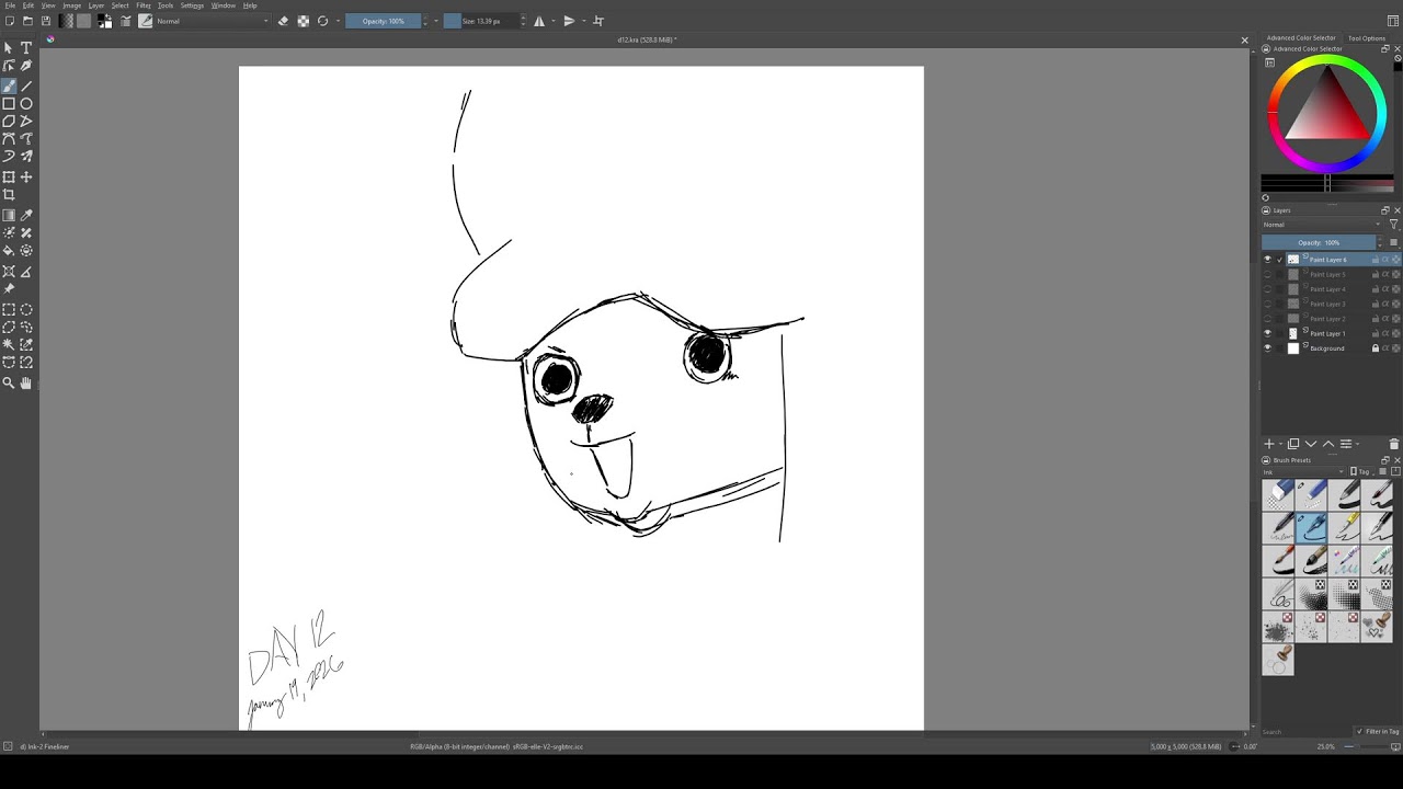Learning digital art day 12?!