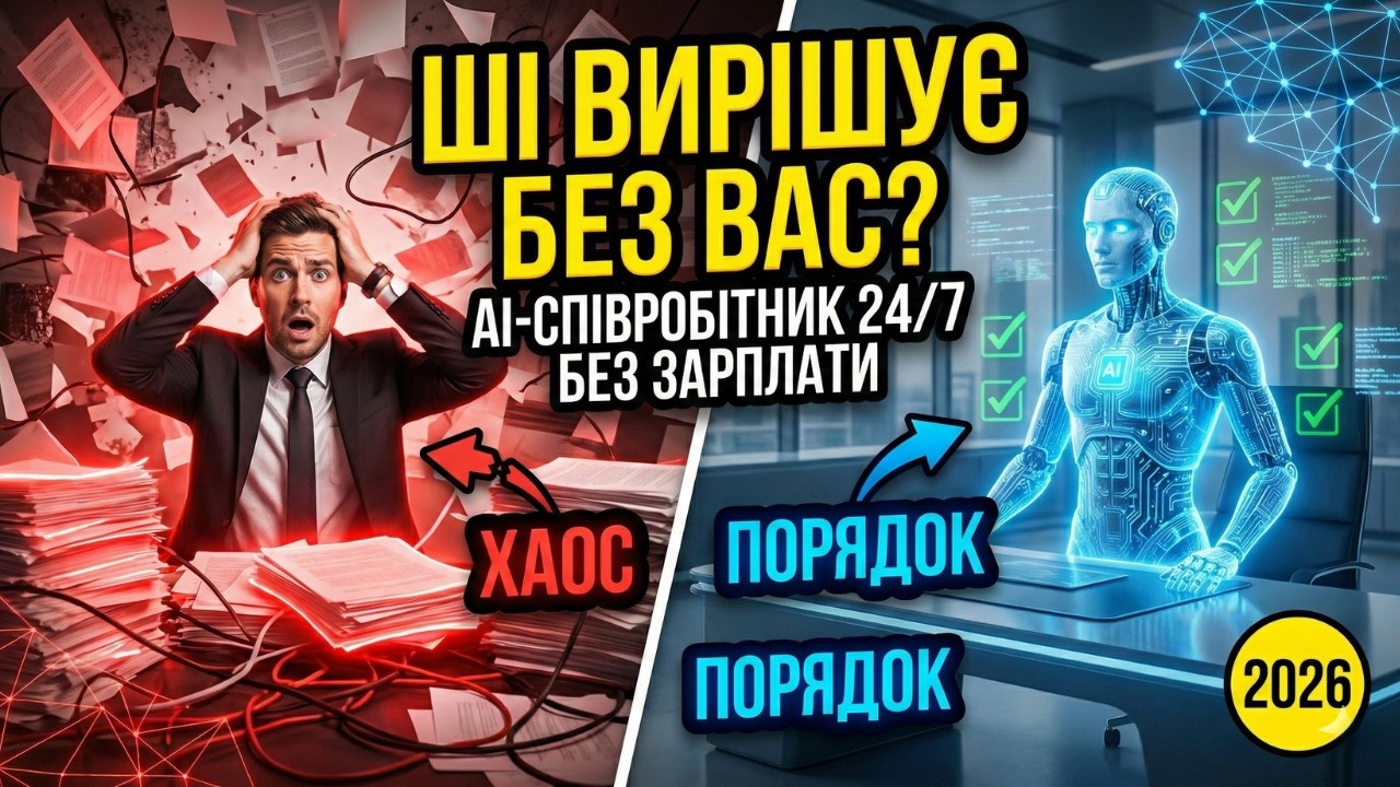 ШІ-Співробітник Приймає Рішення БЕЗ ВАС! Agentic AI у 2026 | Кінець Бюрократії?
