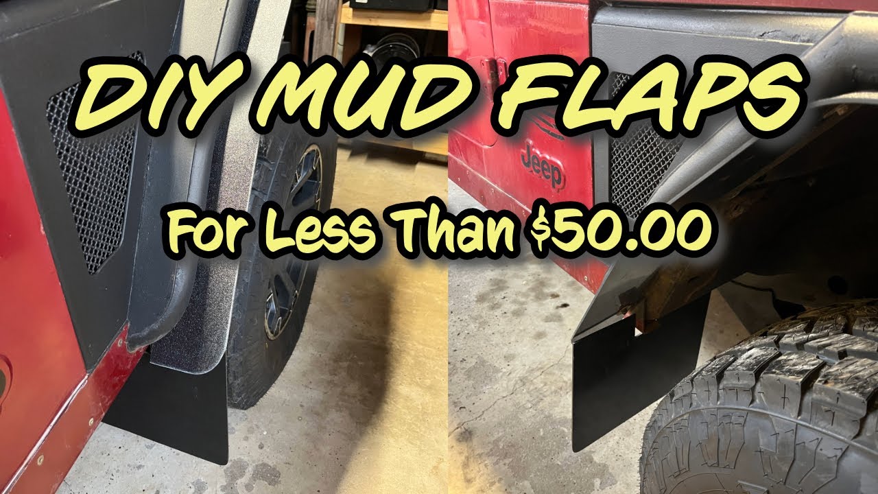 How to make DIY Custom Front Mud Flaps