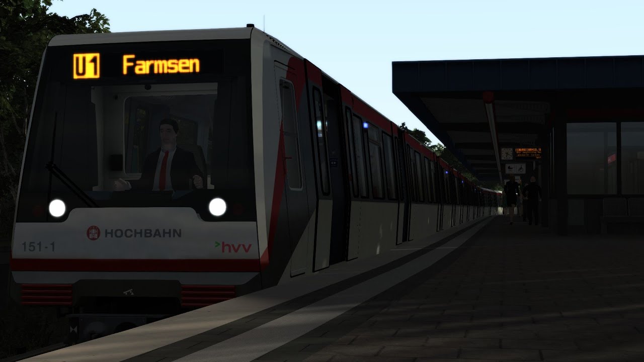 Train Simulator Classic | Führerstandsmitfahrt | DT4.26 | HHA U1 Ohlsdorf nach Farmsen