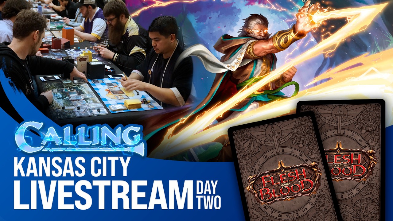 🔴 Day 2 & Top 8 Calling Kansas City | Flesh and Blood #fabtcg