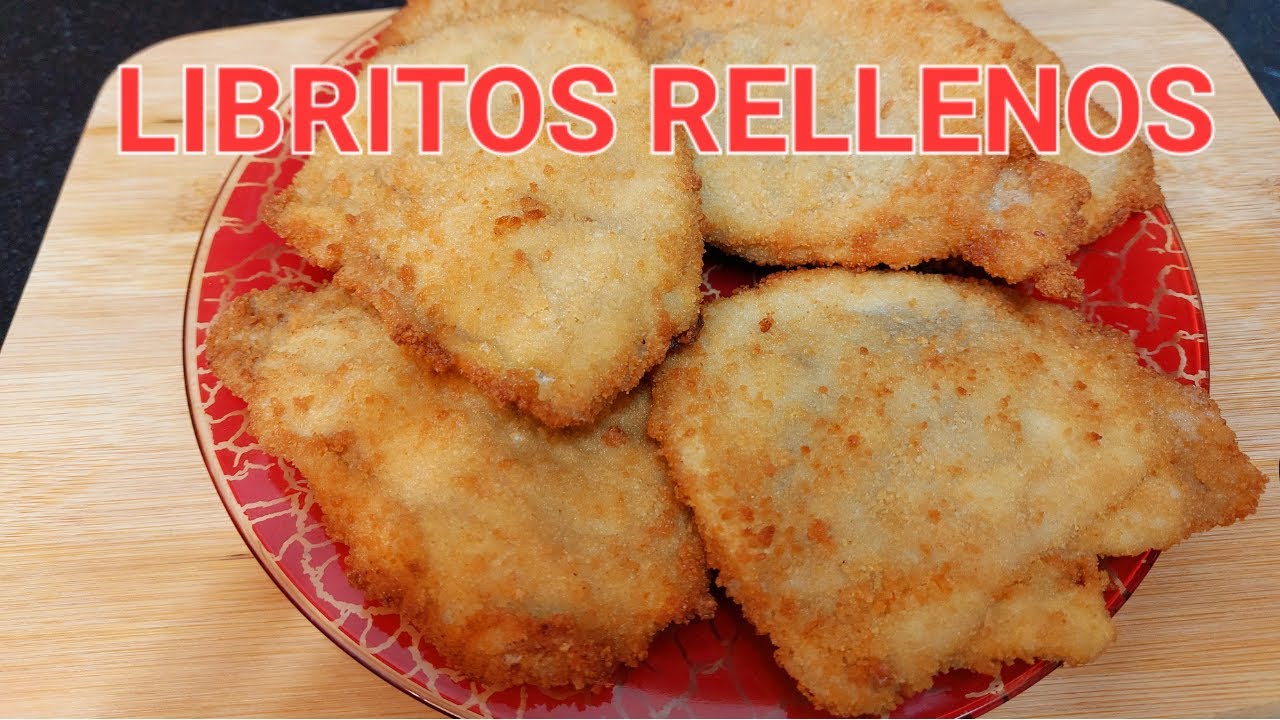 Libritos de lomo crujientes rellenos de pimientos |Jamón Ibérico y queso