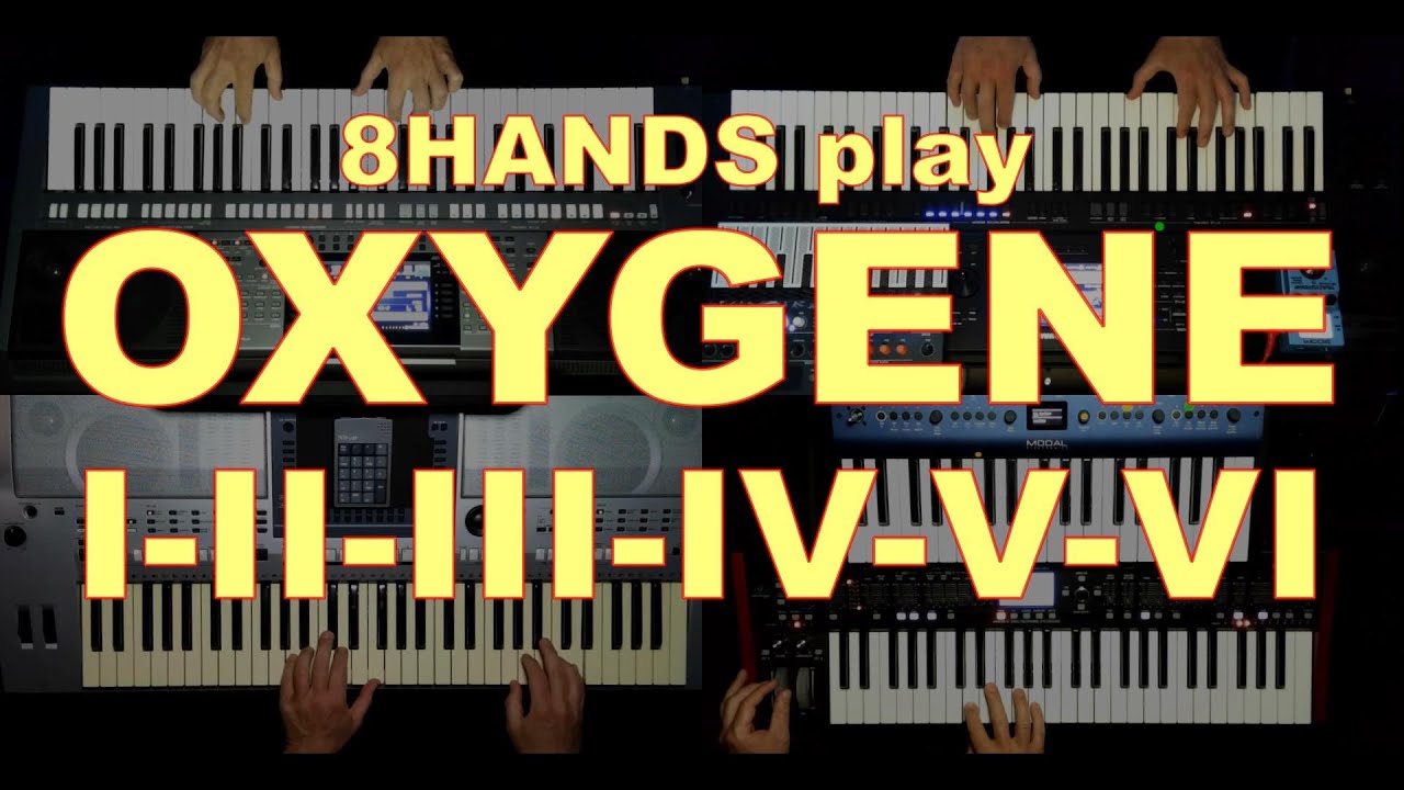 OXYGENE by 8HANDS full album cover