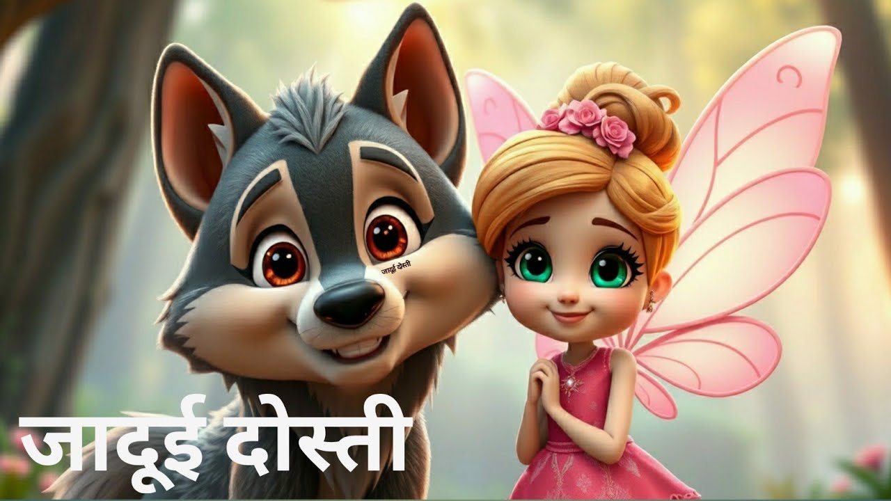 भेड़िया और परी की जादूई दोस्ती | The Magical Friendship of the Wolf and the Fairy | Hindi Kahani 