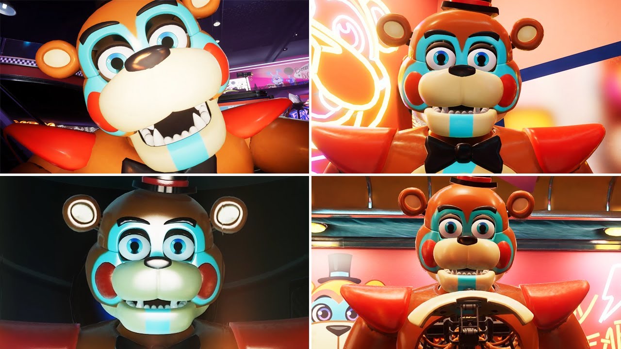 FNAF Security Breach - Glamrock Toy Freddy