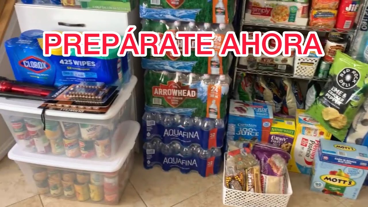 🔴 PREPARATE AHORA!! ACOMPAÑAME A MARCAR MI COMIDA DE EMERGENCIA | ESCASEZ DE COMIDA