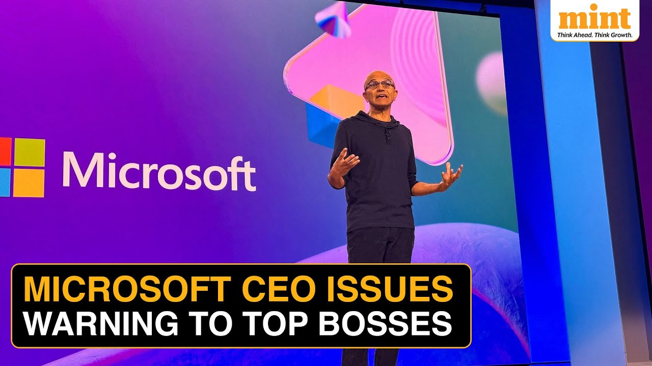 &lsquo;Adapt, Or Leave!&rsquo;: Why CEO Satya Nadella Sent This Warning To Microsoft Top Bosses