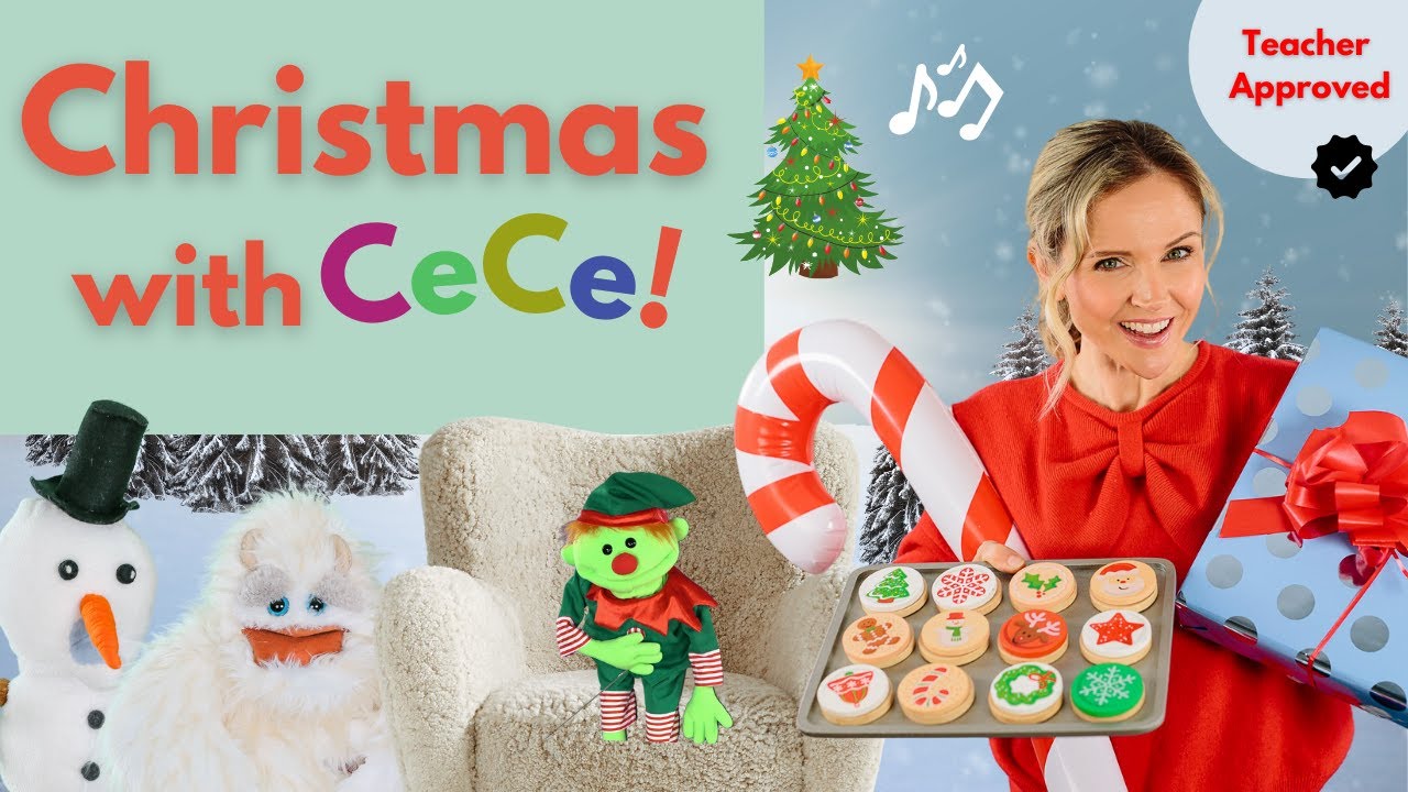 CeCe's Christmas for Toddlers I Toddler Christmas Songs I Fun and Educational! I Toddler Learning