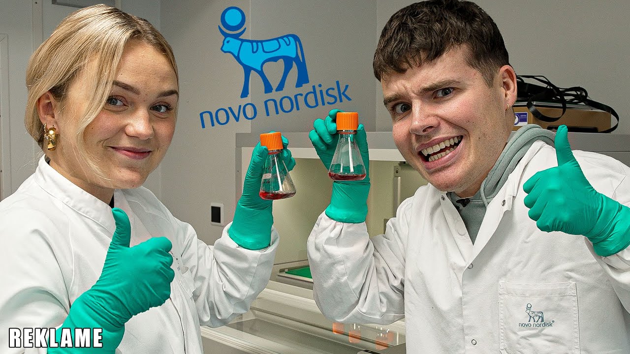 Mika kommer p&aring; arbejde i laboratoriet | Uddannelse hos Novo Nordisk | Plan A