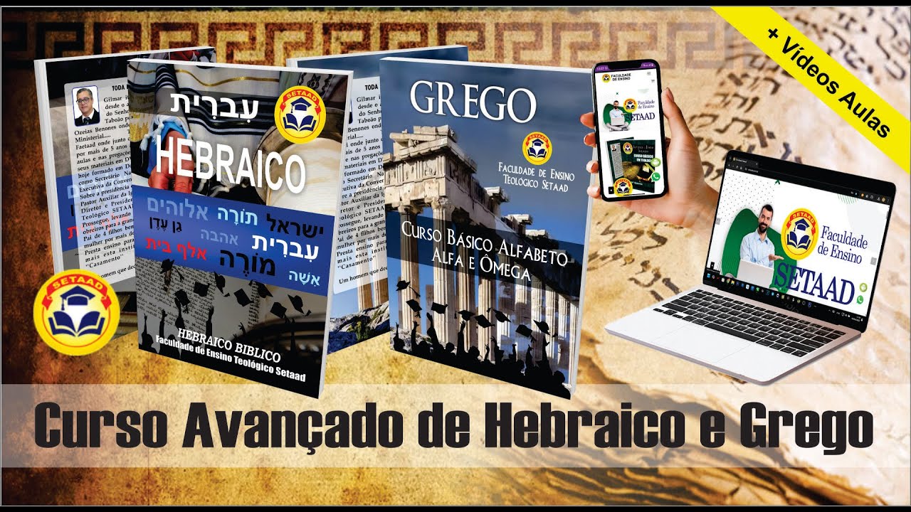 Abertura de Curso Hebraico e Grego Setaad (Prof Gilmar Itália)