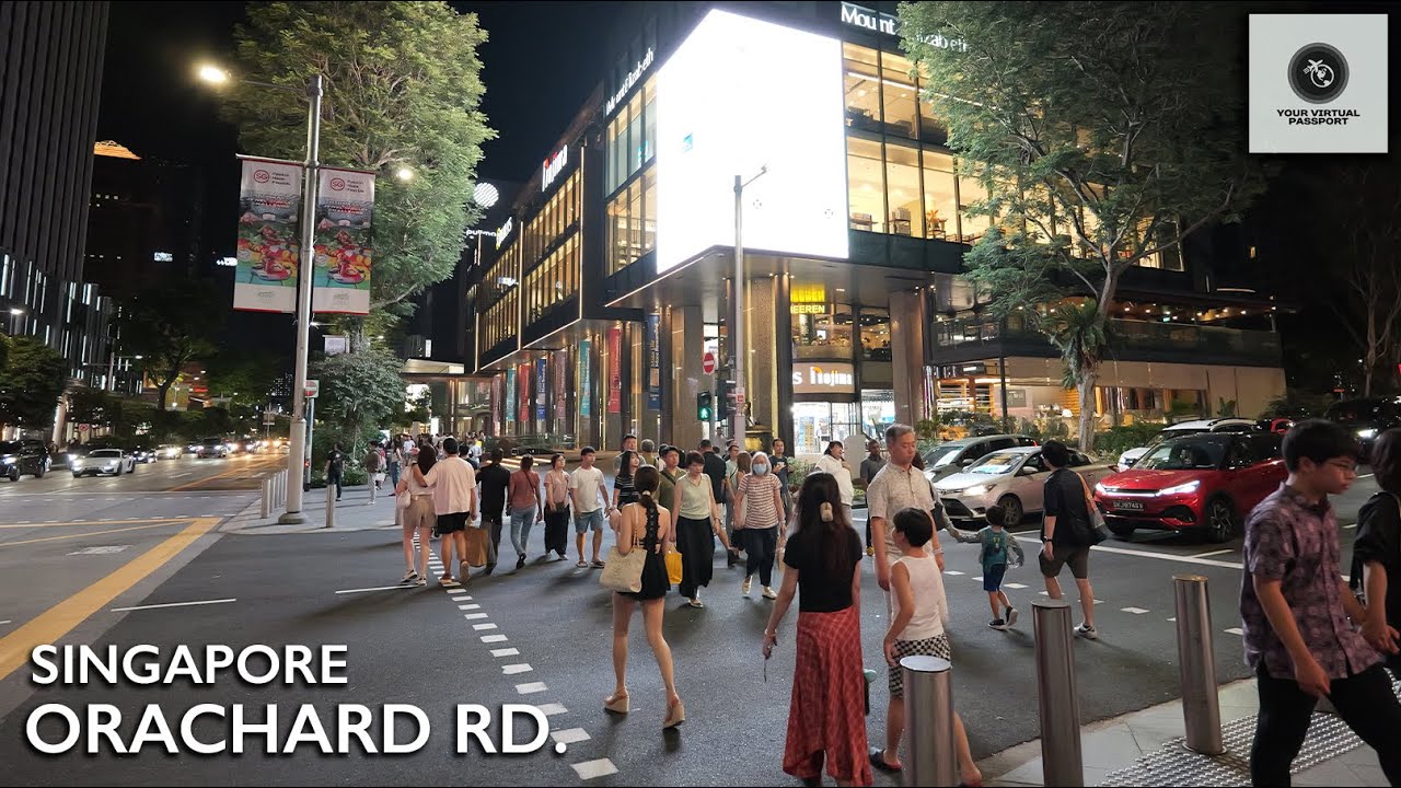 Walking on Singapore's Most Vibrant Road - ORCHARD ROAD | 2025 Night Walking Tour
