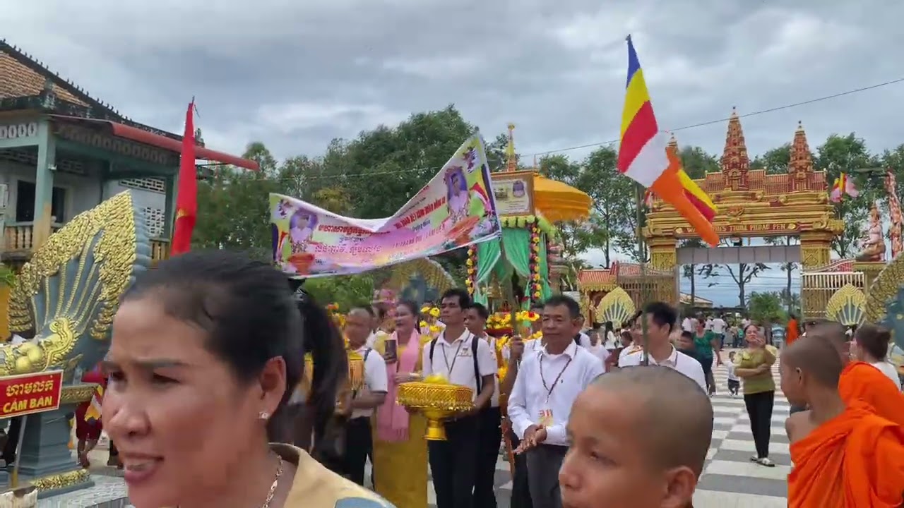 បុណ្យកឋិនទាននៅវត្តពេាធិធំផ្តៅពេន