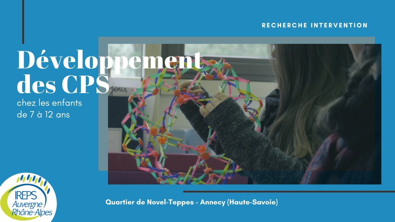 Le développement des compétences psychosociales des enfants de 7 à 12 ans