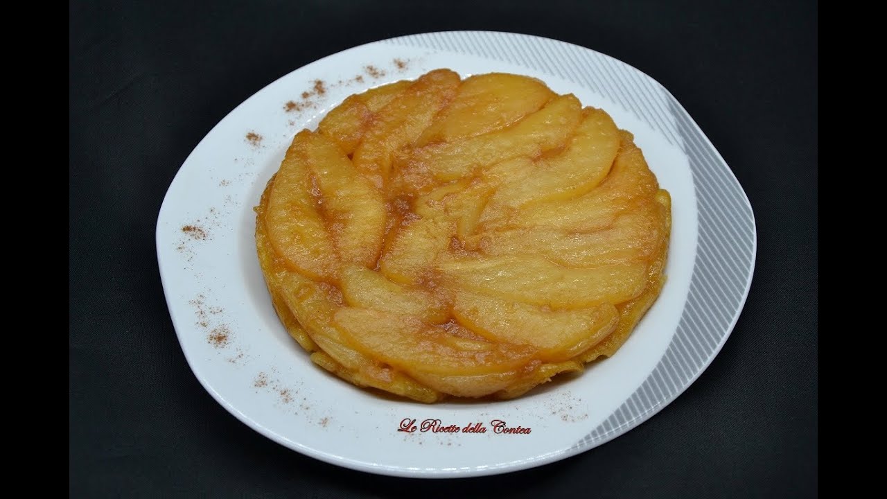Dolci con la frutta. Torta di pere rovesciata. Ricetta semplice e golosa.
