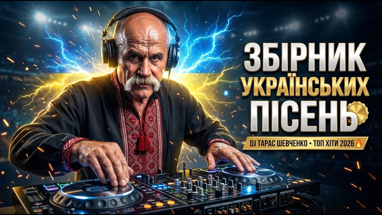 🎶 НОВА Українська Музика 2026 DJ Тарас Шевченко— 1 година Deep House реміксів легендарних пісень