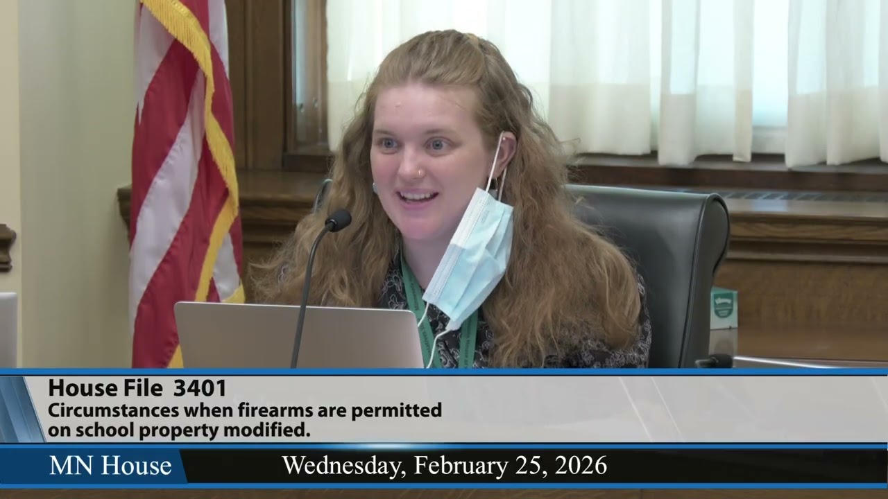 Modifying when firearms are permitted on school property 2/25/26
