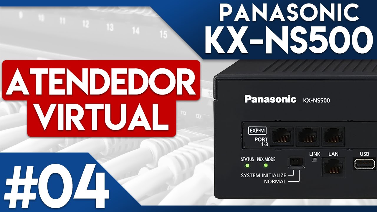 PABX IP Panasonic NS500 - Configurando um atendedor virtual (OGM, DISA, URA, ETC.) - 04