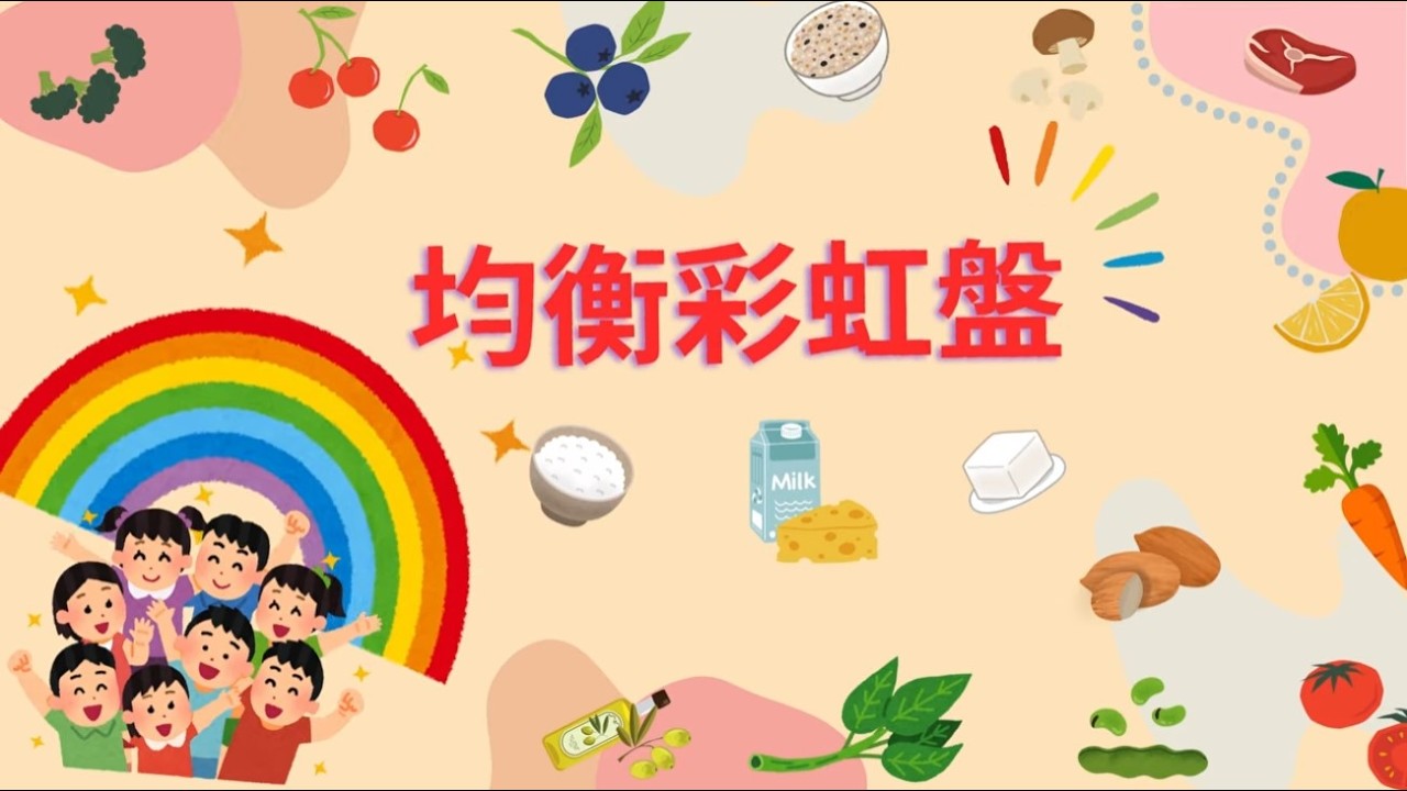 《均衡彩虹盤》均衡飲食，活力無齡｜影音徵選比賽