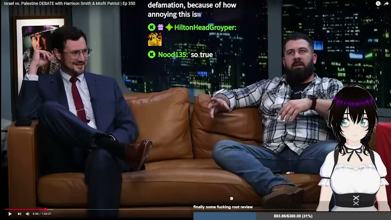 Wurzelroot reacts to Harrison Smith and Misfit Patriot debating Israel vs. Palestine