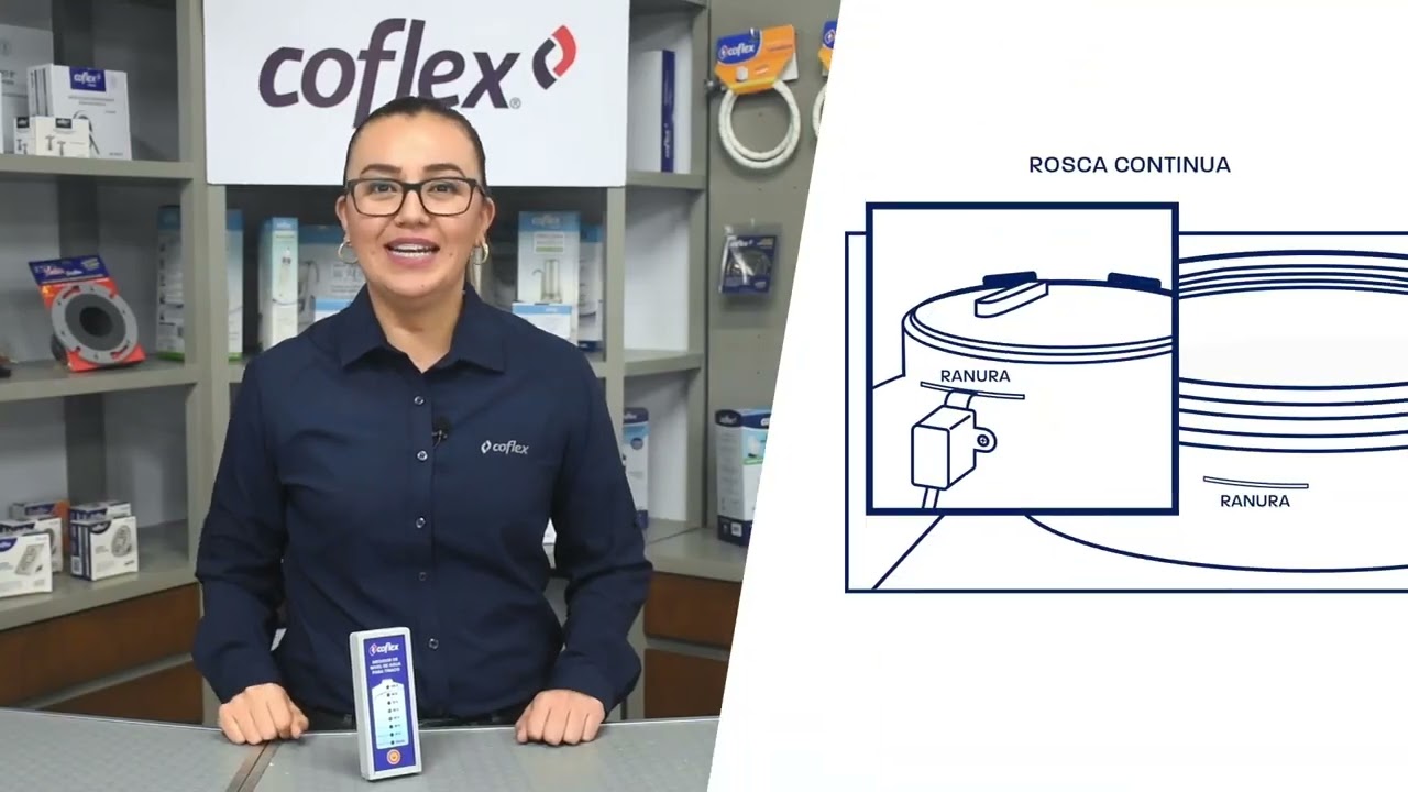 Instalaci&oacute;n | Medidor de nivel de agua Coflex para tinaco
