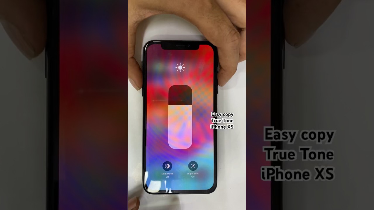 How copy True Tone in #iphone8 #iphone11 #iphonexr #iphonexs #iphonexsmax #iphone11promax #apple