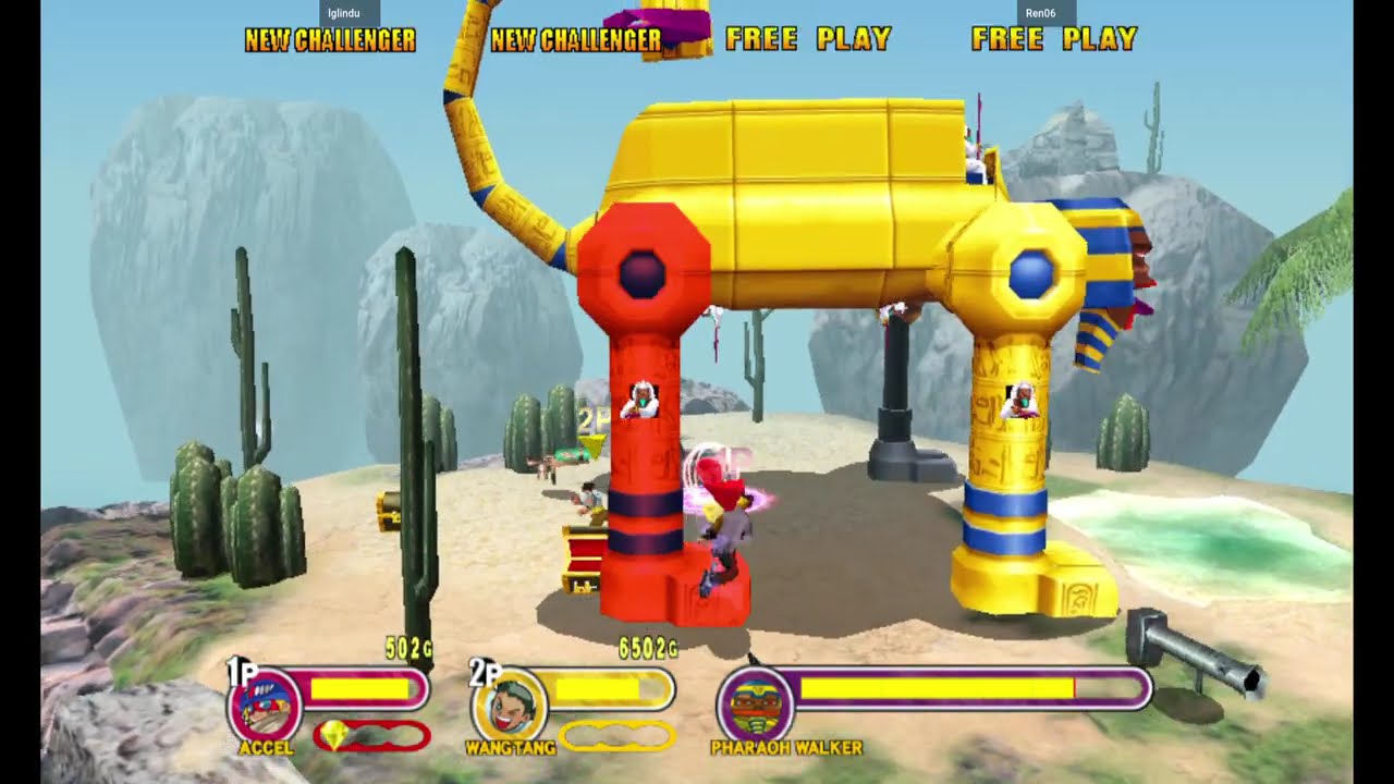 Power Stone 2 - lglindu VS Ren06 🇧🇷🇧🇷 #fightcade2 #capcom #pstone2 #powerstone #powerstone2