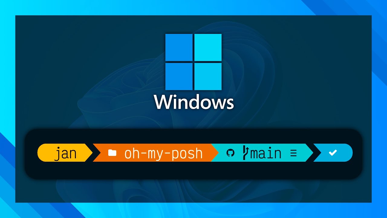🎨 Улучшаем внешний вид терминала Windows | Oh My Posh Guide