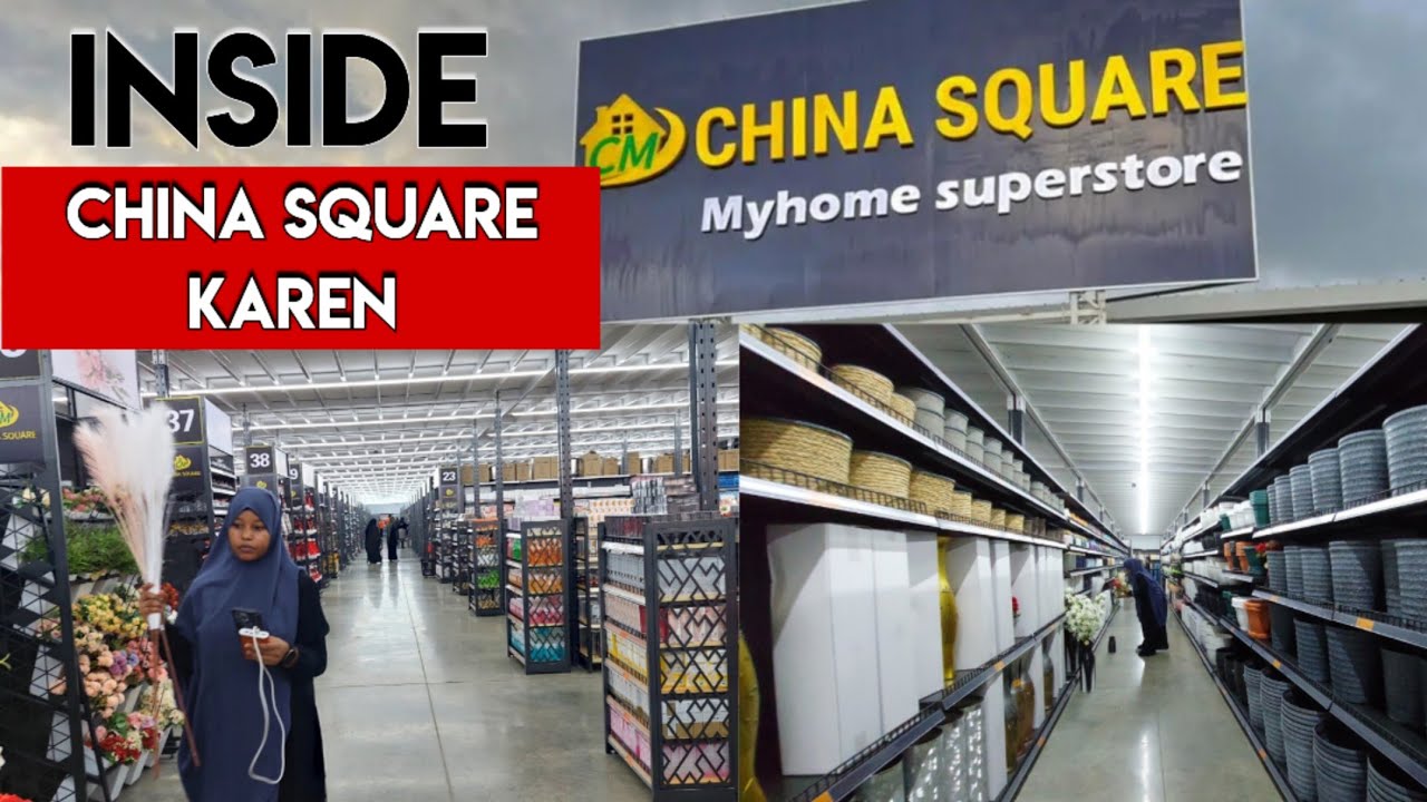 Внутри недавно открытого торгового центра China Square Mall Karen