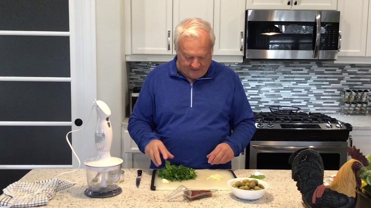 Joe&rsquo;s Maltese Kitchen - Maltese Style Anchovies Stuffed Olives  (Step #2)