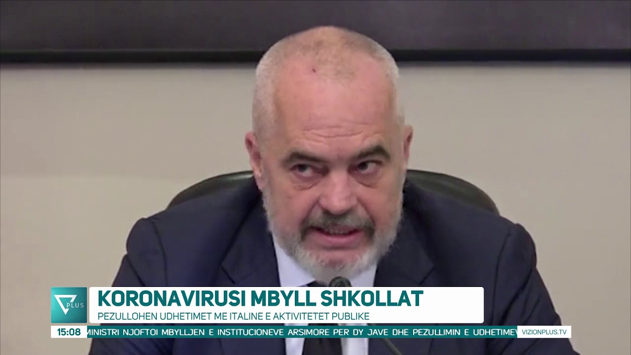 News Edition in Albanian Language - 9 Mars 2020 - 15:00 - News, Lajme - Vizion Plus