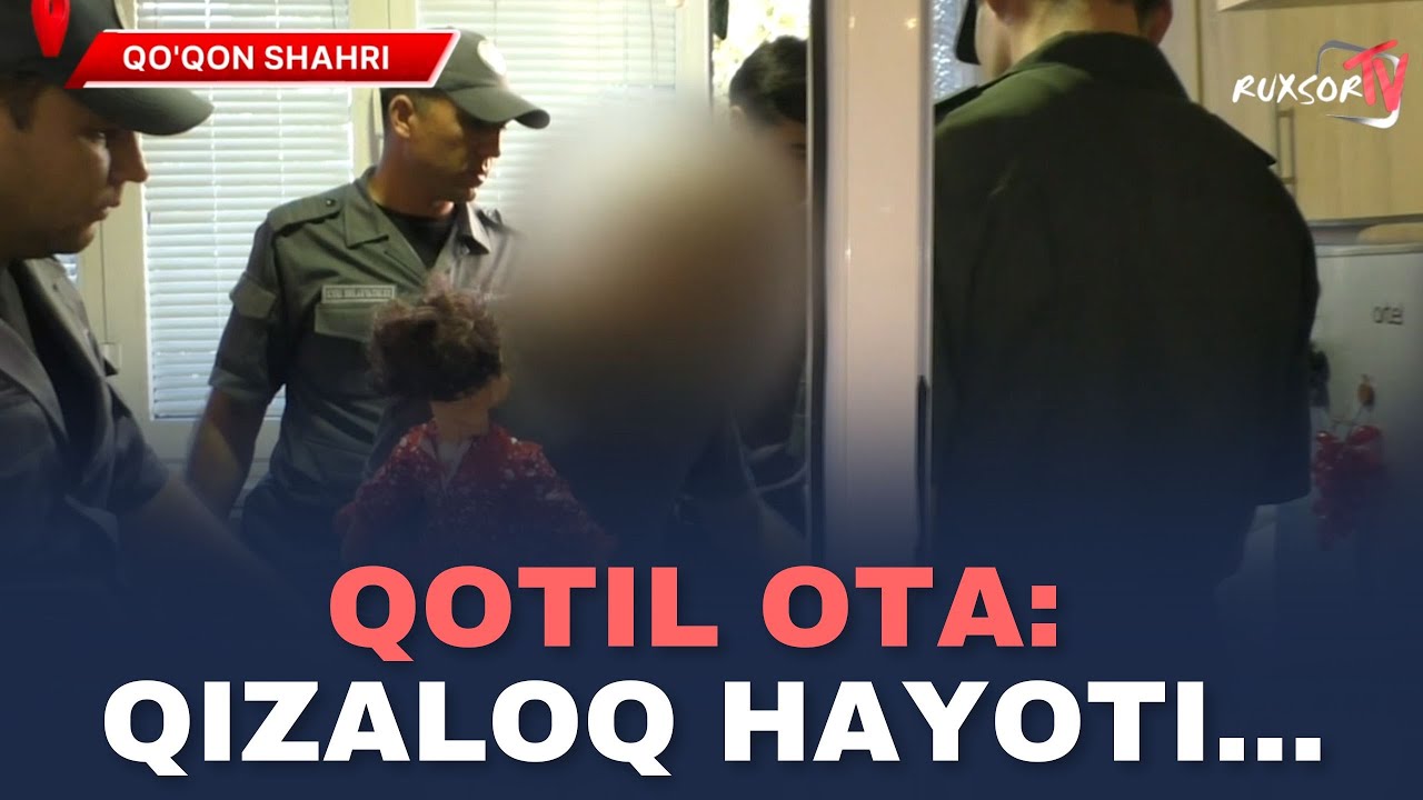 QO'QON SHAHRIDA OTA O'Z FARZANDINING QOTILIGA AYLANDI...