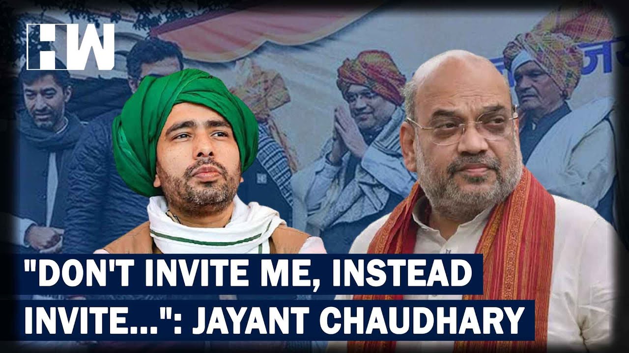 BJP Tries To Woo Jats Of Western UP, Sends Feeler To RLD's Jayant Chaudhary| UP Elections| Amit Shah