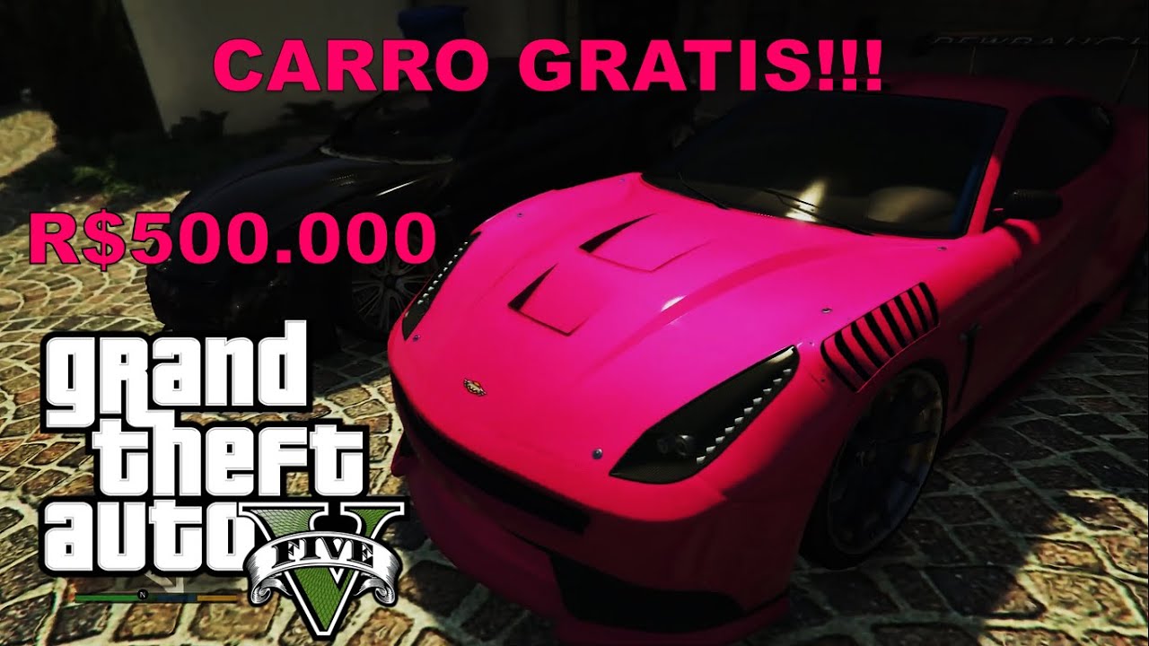GTA V HISTORIA\ONLINE COMO CONSEGUIR CARRO DE R$500MIL TOTALMENTE GRATIS | LOCALIZAÇÃO + TEST | JVG