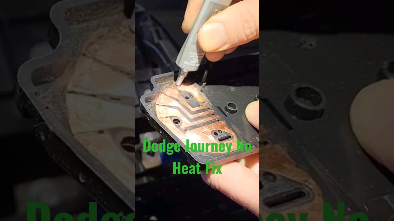 Dodge Journey No Heat Fix - Fan Speed Controller Contacts #speedcontroller #dodgejourney #savemoney