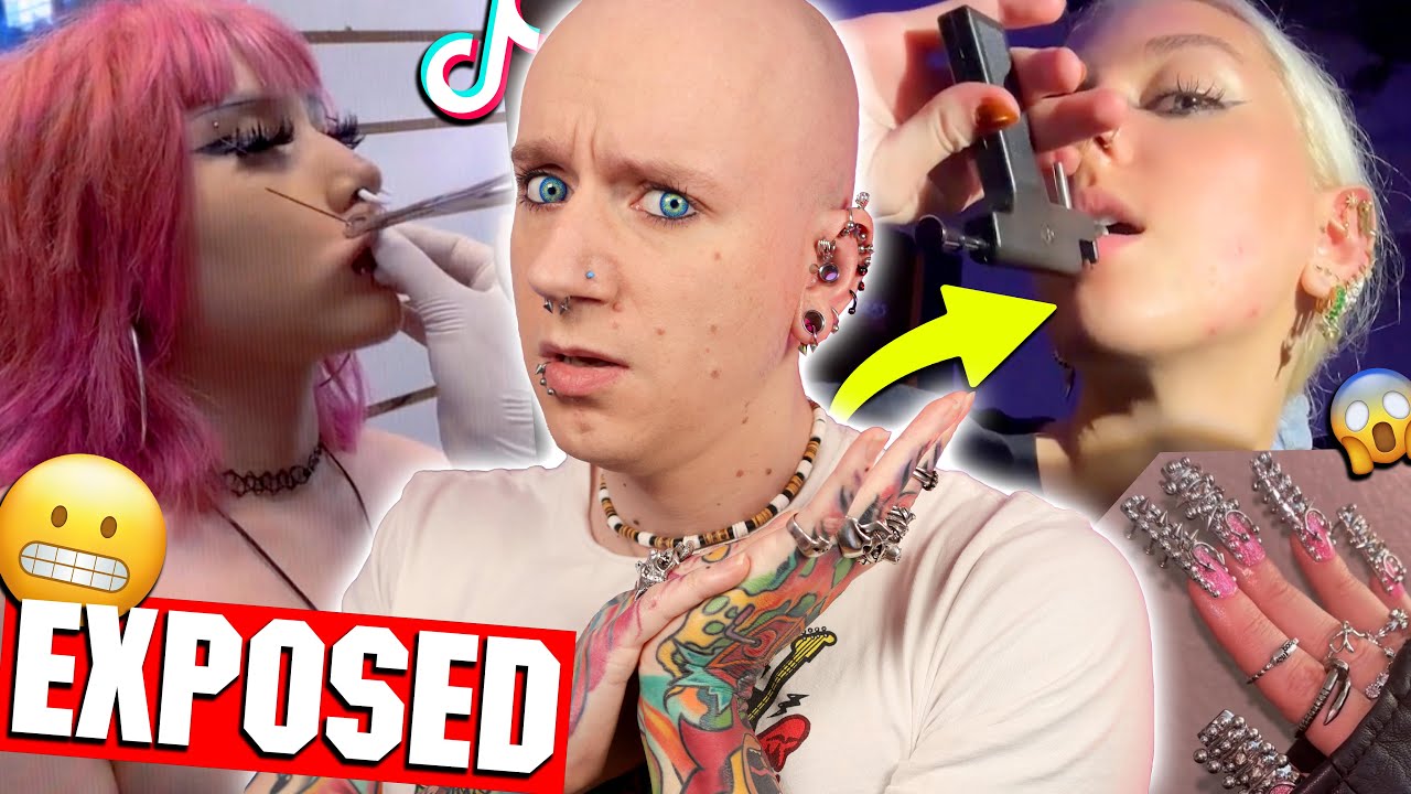 Terrible Piercing Studio EXPOSED | New TikTok Piercing Fails 29 | Roly