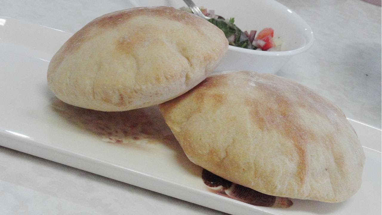 Homemade Pita Bread and Pita Pockets - Video Recipe by Bhavna