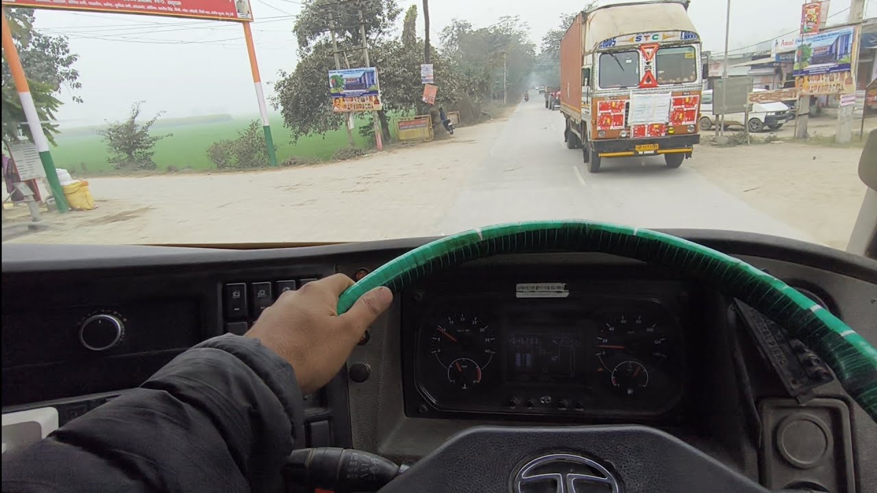 Indian Truck Driving 🚛 | Dashboard View | Real Road Life