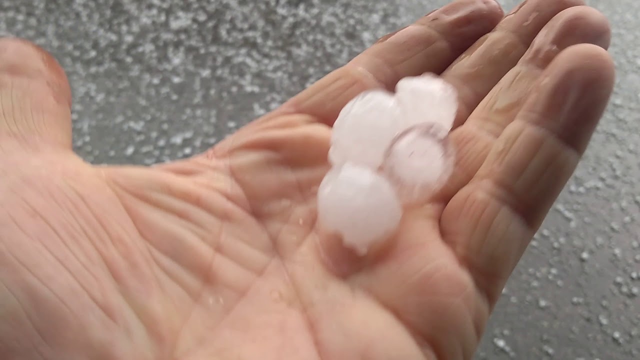Hagelgewitter Chef sein Auto