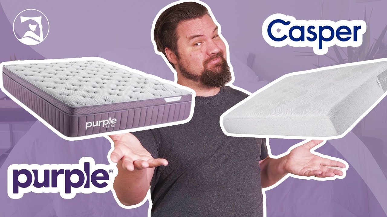 Сравнение матрасов Casper и Purple — какой выбрать?
