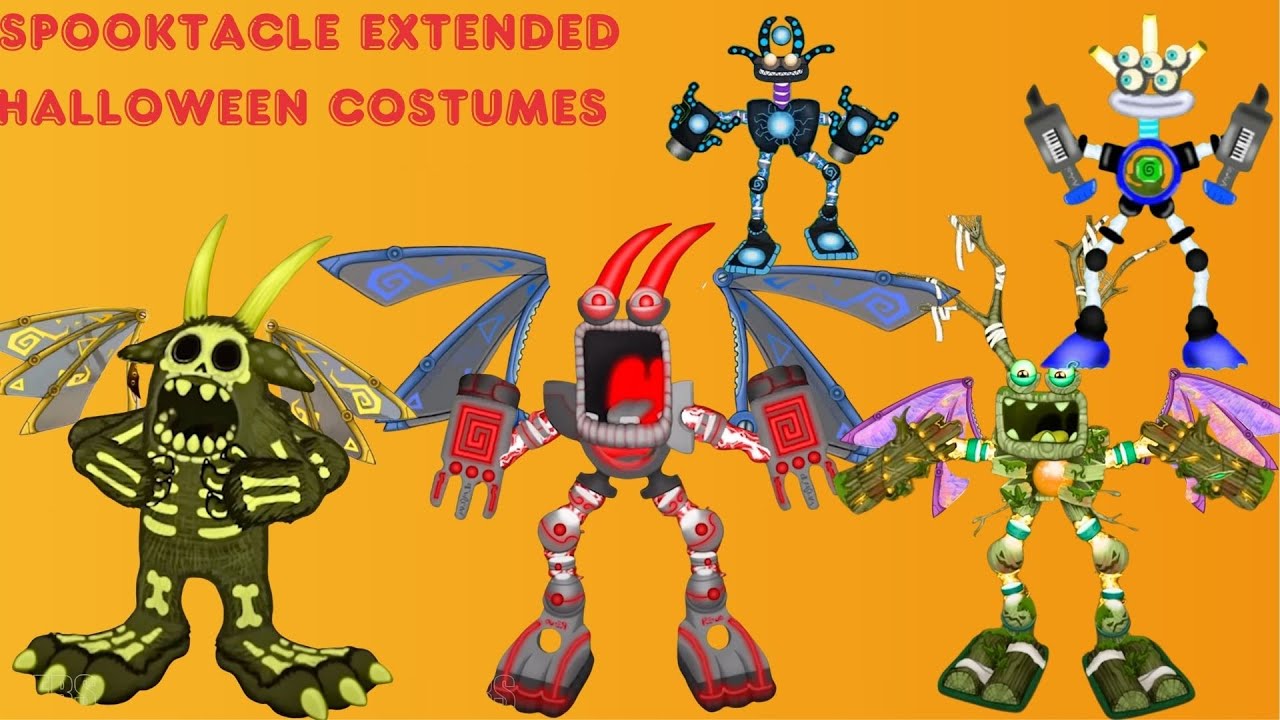 Guess The Monster's Voice | My Singing Monsters: Epic Wubbox Spooktacle Extended Halloween Costumes