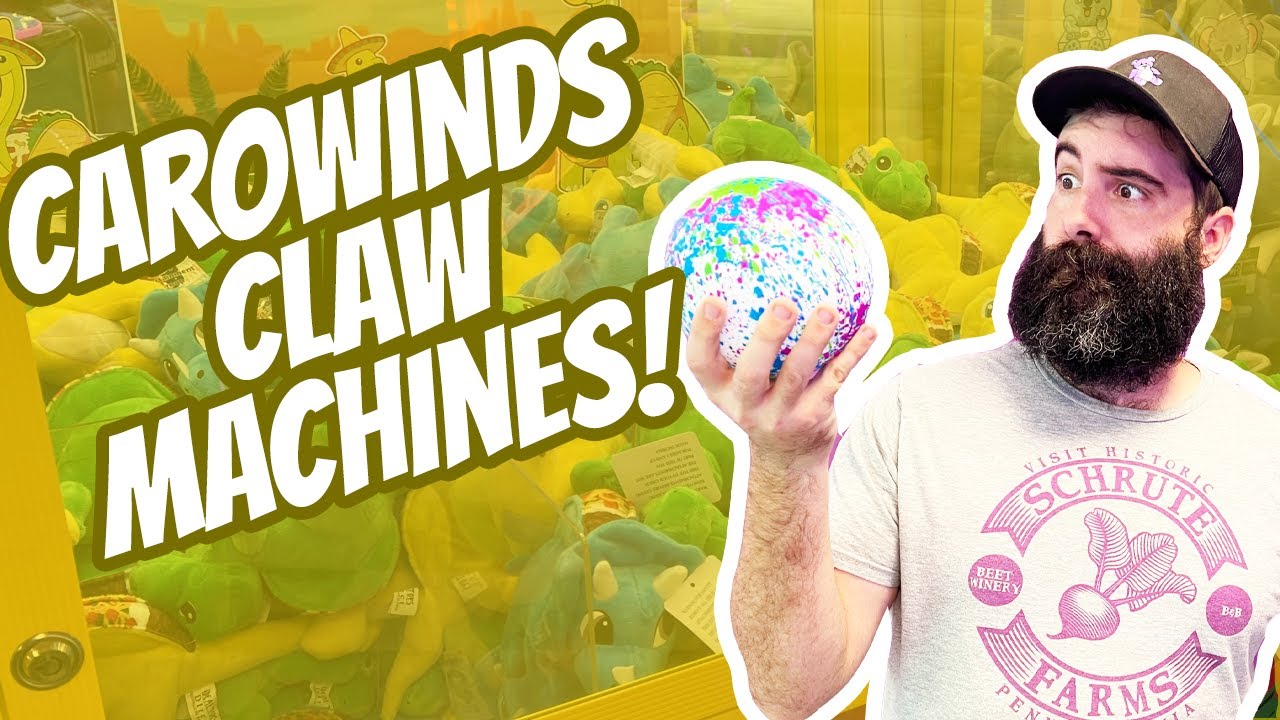 Can We Win From the Claw Machines at Carowinds?