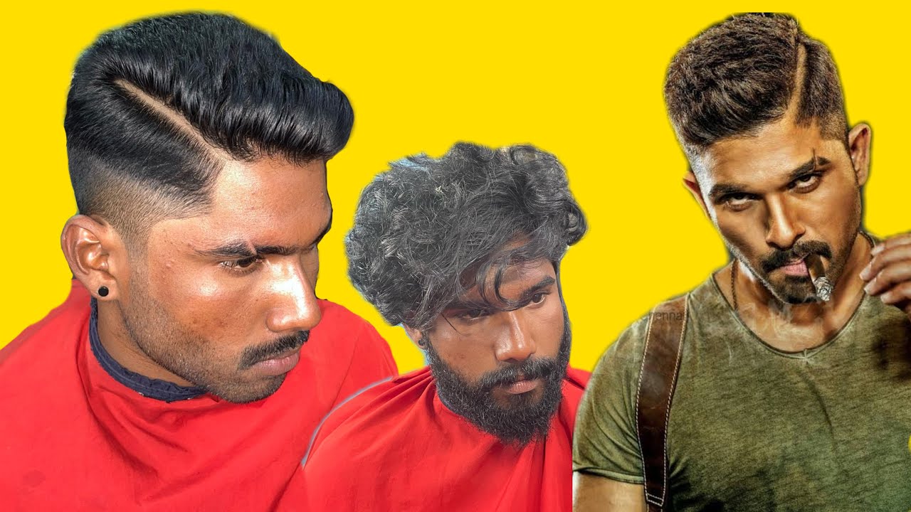 Allu Arjun Haircut 💇‍♂️ 💯 tutorial /MGMS TAMIL