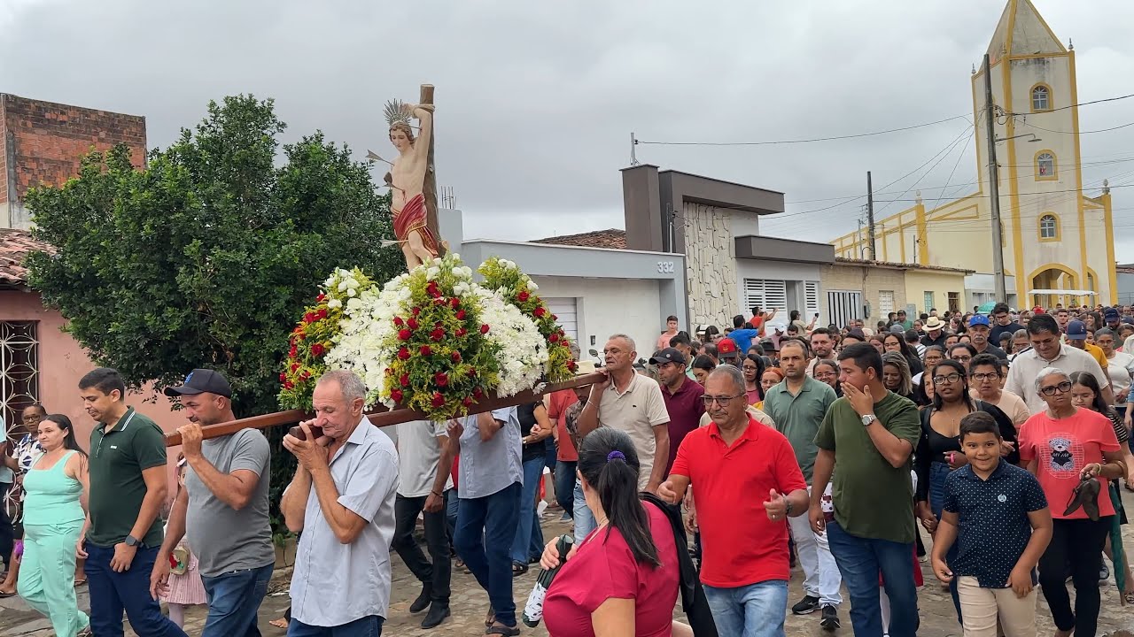 Veja como foi a procisao de sao sebastiao 2026 em Araruna pb